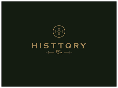 Histtory Tea Identity branding elegant identity logo luxury tea