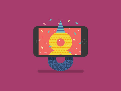 August Super8 2017 ai ar august blog bots celebrate eight illustration ios technology vector vr