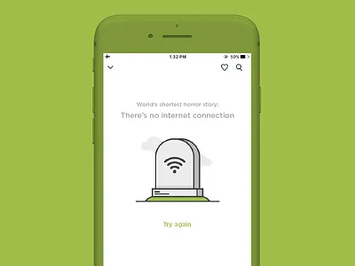 Empty State 02 app design error flat icon illustration internet state ui ux vector web