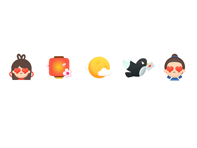 七夕主题图标 icon