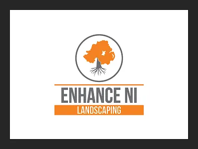 Brand: EnhanceNI brand brandcreation branddesign branding landscaping logo nature tree