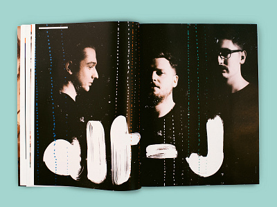 triple j Annual — alt J alt j art direction design expressive graphic illustration illustrative layout magazine type typography