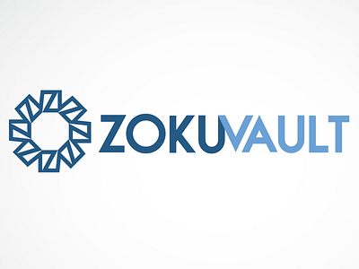 ZokuVault Logo Design cog dial logo safe safety security