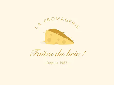 Faites du brie ! cheese logohebdo wordplay