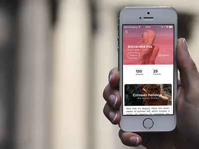 blog user profile blog flat ios ui user user profile ux