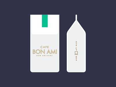 Cafe Bon Ami pt II bag beans bon brand cafe coffee cup steam