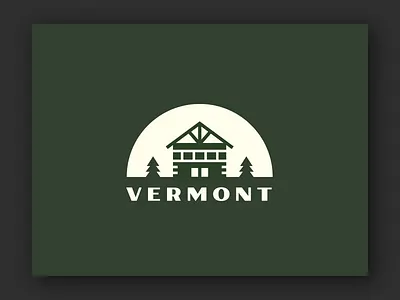 Vermont 02 cabin ermine mountains nature new england outdoors recreation state park trees vermont vintage