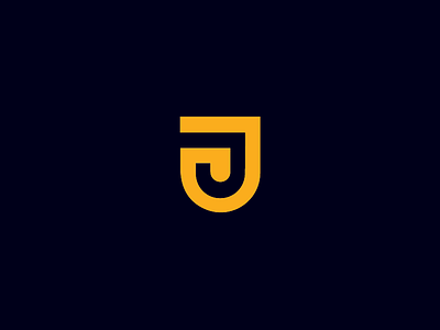 JP Logomark adobe branding custom type graphic design illustrator jp logo logo design logomark logotype monogram sam hodson design