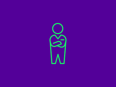 Check it attention check guard icon line man ok set surveillance