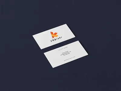 Vr Broker Business Card Design