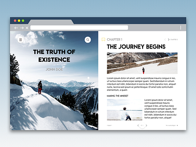 Book Themed Website Design book theme book themed website template ui design ux design web design