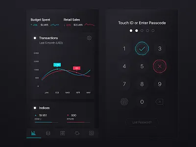 Bank mobile app bank