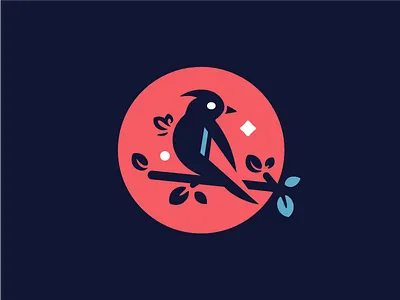 Bird Logo animal birds mark icon bird logo design albania brand book design company business art illustration brand branding logotype identity star symbol moon web