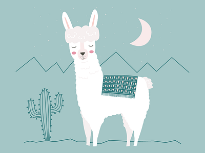 Alpaca alpaca children illustration illustration lama mountains