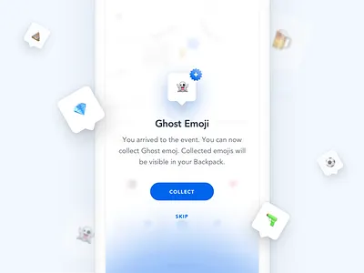 BlipMe - Collect popover app blipme blips collect emojis ios map mobile popover social