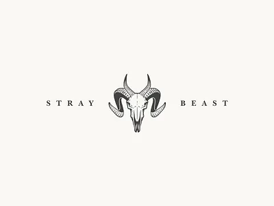 Stray Beast beast dj house housemusic illustration linework logo logodesign music producer stray subsoul