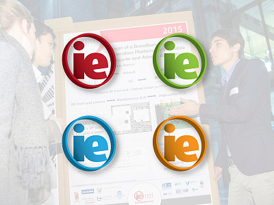 IE-Net graphic design logo