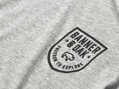 Banner and Oak Patriot Shirt adventure badge camping explore fishing hat headwear hiking hunting outdoors patch