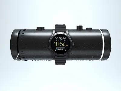 Men's Health Smartwatches 3d cgi editorial health magazine mens render watch watches