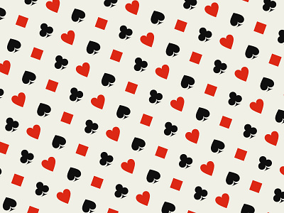 Card Suits Pattern card illustrator pattern suit tutorial vector