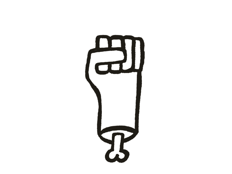 Finger Counting animation counting creepy finger hand illustration