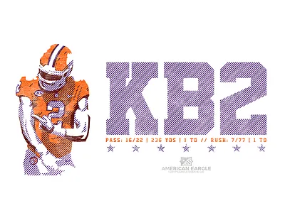 Week 1 Review clemson football illustration sports sports design sports illustration