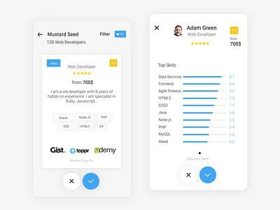 Find Professional app consultancy mobile professionals search candidate sketch