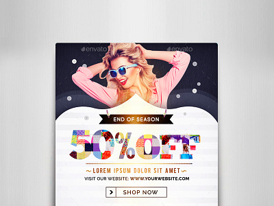 Fashion Banner Ads Vol.3 boutique chic elegant fashion fest glamour mode party promo sale sexy shop