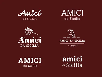 Amici Da Sicilia Logo Exploration
