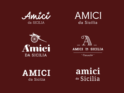 Amici Da Sicilia Logo Exploration