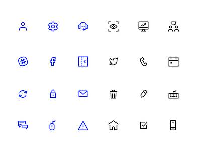 Icons WIP 2 icons line icons