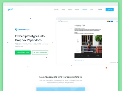Marvel for Dropbox Paper design dropbox integrations marvel paper