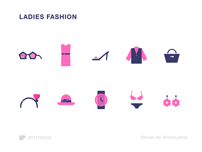 Ladies fashion icon