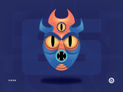 Fred Emoji big hero 6 disney emoji flat graphic design illustrator vector