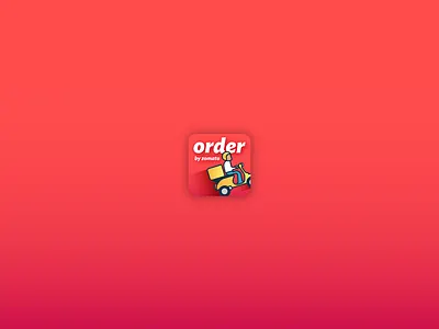 Food Delivery App Icon app branding design flat icon illustration logo ui ux vector web