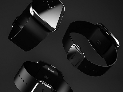 Samsung Galaxy Gear Edge concept concept design hunap hunapstudio product render samsung watch wear