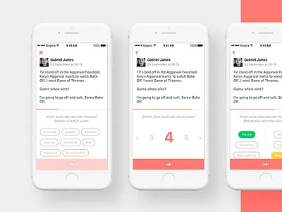 Public Polls | Concept bubbles ios minimal poll polls social vote voting