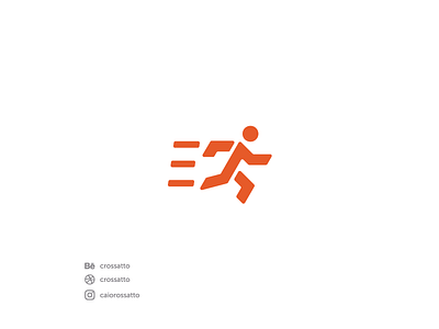 Run brand branding dailylogochallenge design designer icon logo run runner speed speedy