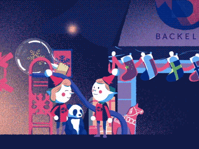 Backelite 2017 animation backelite blackmeal card christmas hollidays motion design motion designer motion graphics