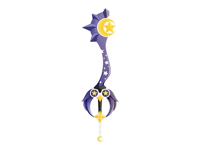 Star Seeker | Day 15 gaming illustration keyblade kingdom hearts vector videogame weapon