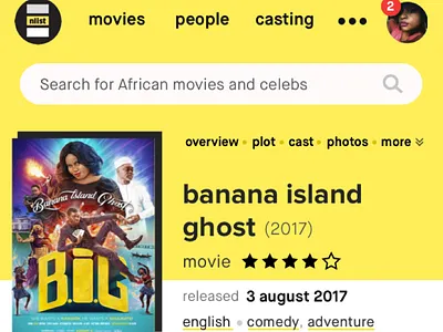 nlist 1.0: Mobile view movies