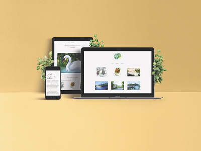 Kathleen Murphy Art Website Design art artist painting web design website