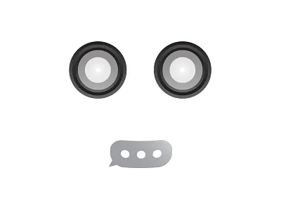 Chatbot design digital illustration illustrator