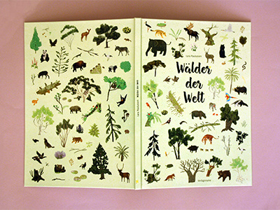 wälder der welt book bookillustration forest illustration nonfiction