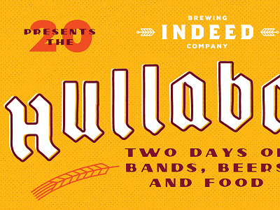 Hullabaloo beer fall festival