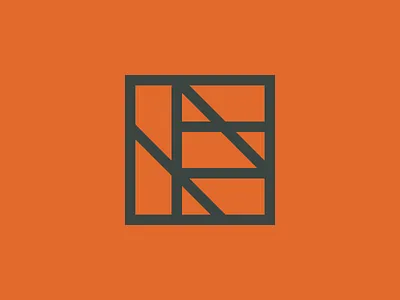 EN Logo branding geometric logo monogram