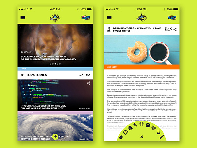 Concept Challenge ⪪9⪫ app concept iflscience psd