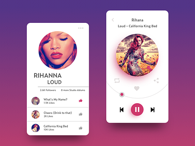 Music Playlist music music app music page music player music playlist playlist sketch