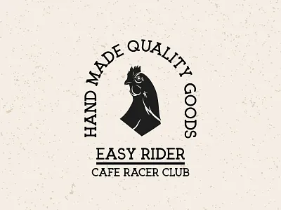 Easy Rider Logo (5/5) branding cafe club design logo motorcycle racer