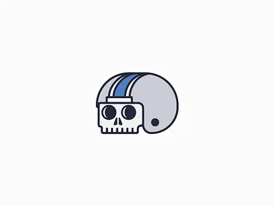 Die hard detroit detroit lions die hard football helmet illustration nfl skull vector